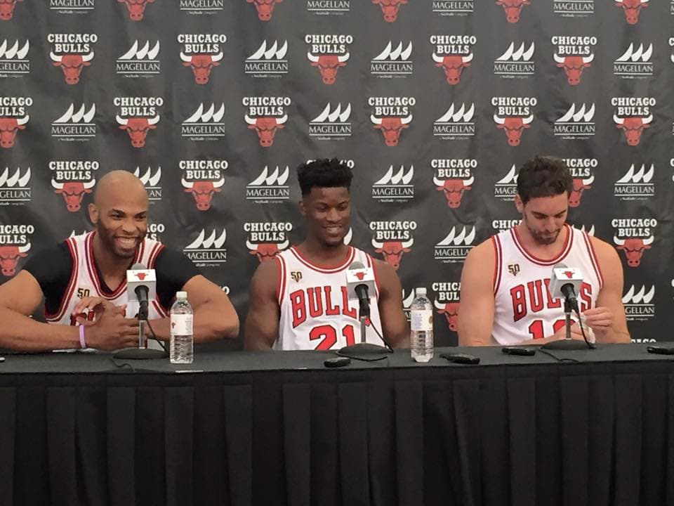 Mira las fotos del detrás de cámaras del Media Day de los Bulls de Chicago. Gasol, Butler, Mirotić y muchos jugadores más platicaron con la prensa.