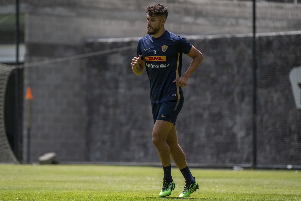 Nicolás Freire (Pumas) El Argentino viene a defender los colores azul y dorado de la máxima casa de estudios.
<br>