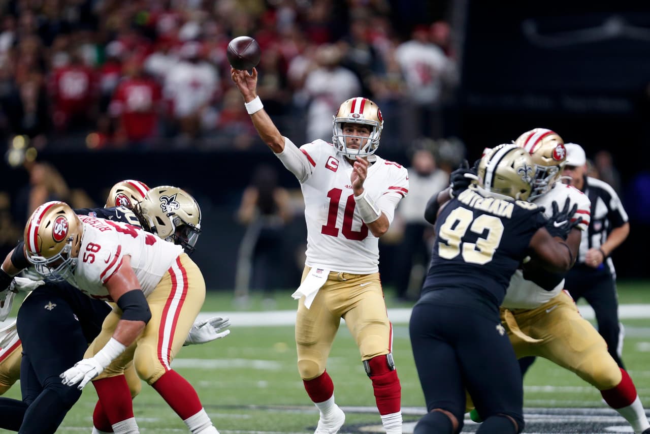 49ers propina su tercera derrota a Saints