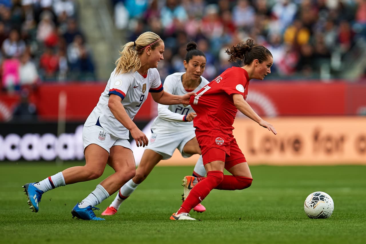 Estados Unidos golea a Canadá 3-0 con goles de Williams, Horan y Rapinoe y se queda con el Preolímpico de Concacaf.