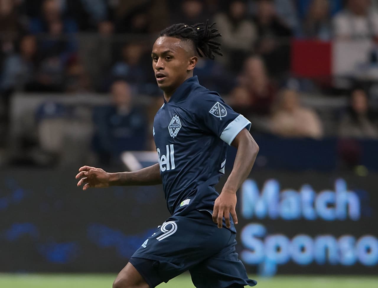 Yordy Reyna, delantero de Vancouver Whitecaps.