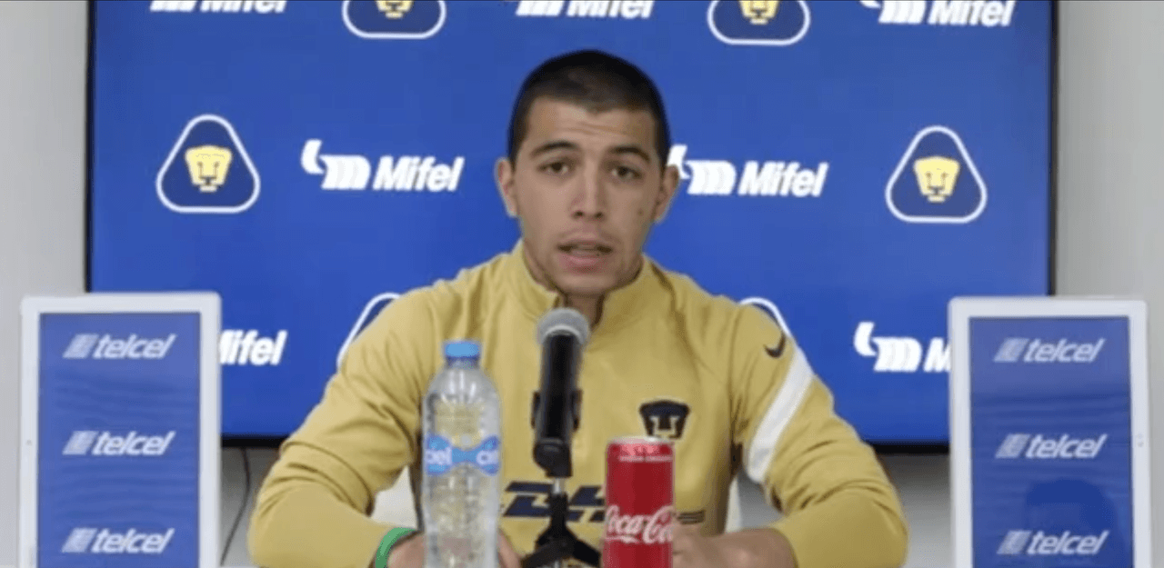 Erik Lira reconoce pérdida de confianza en Pumas