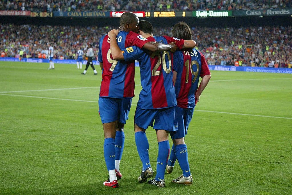 ¿Quienes eran los cracks del futbol cuando Messi debutó en UCL?