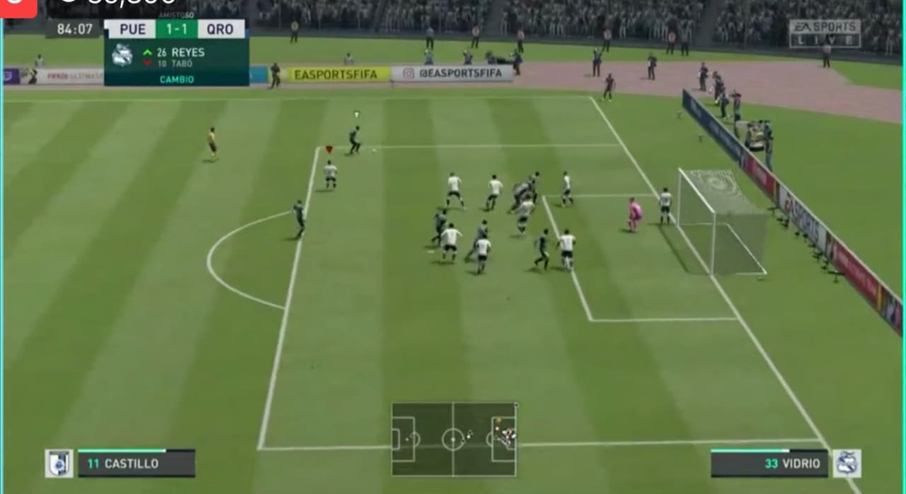 Jimmy Gómez le pone fin a la racha ganadora del Puebla de Santiago Ormeño.