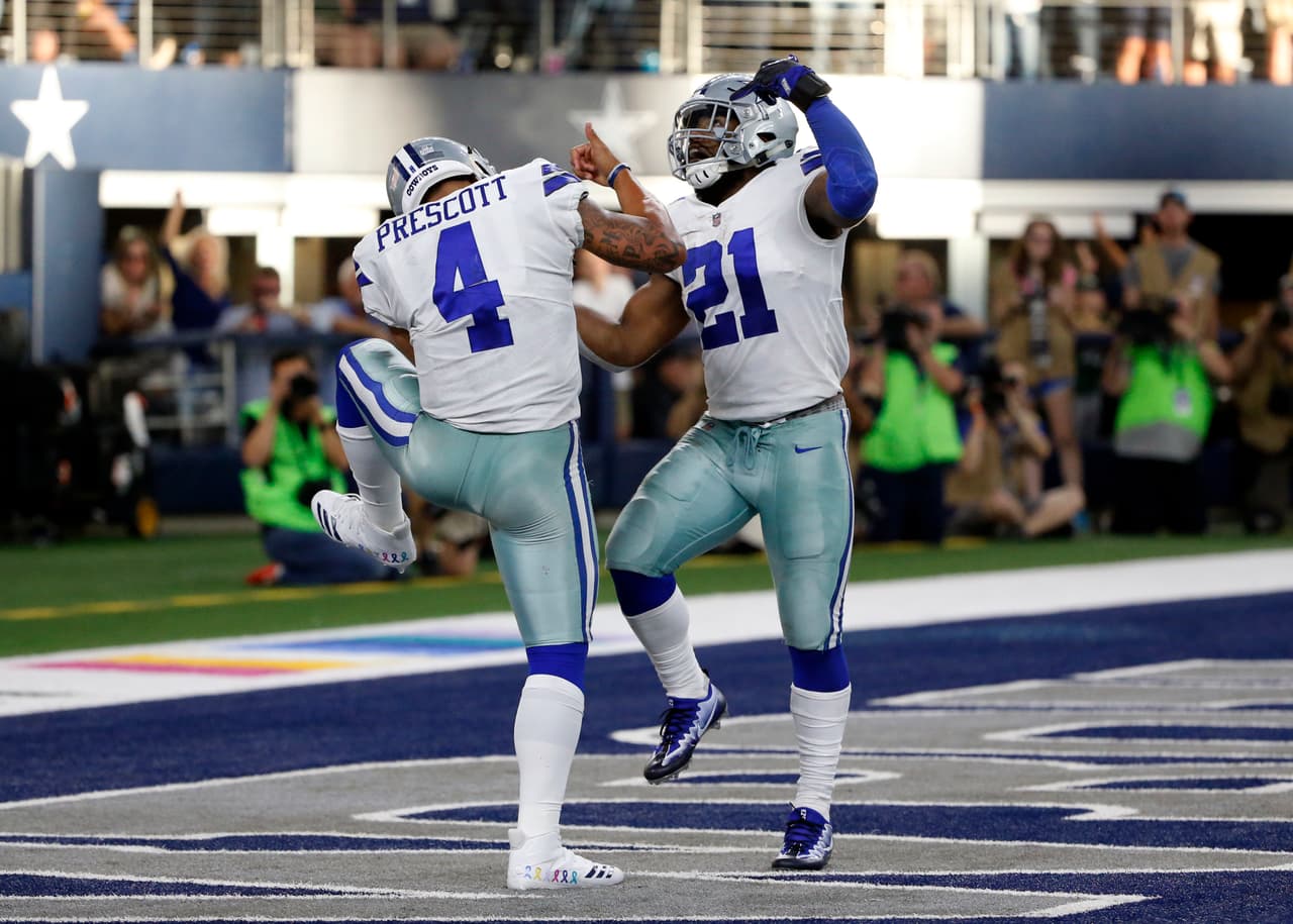 Dak Prescott había dado a los Cowboys la ventaja con una corrida de 11 yardas para touchdown con 1:13 minutos restantes, para culminar una serie de 17 jugadas que duró cerca de nueve minutos.