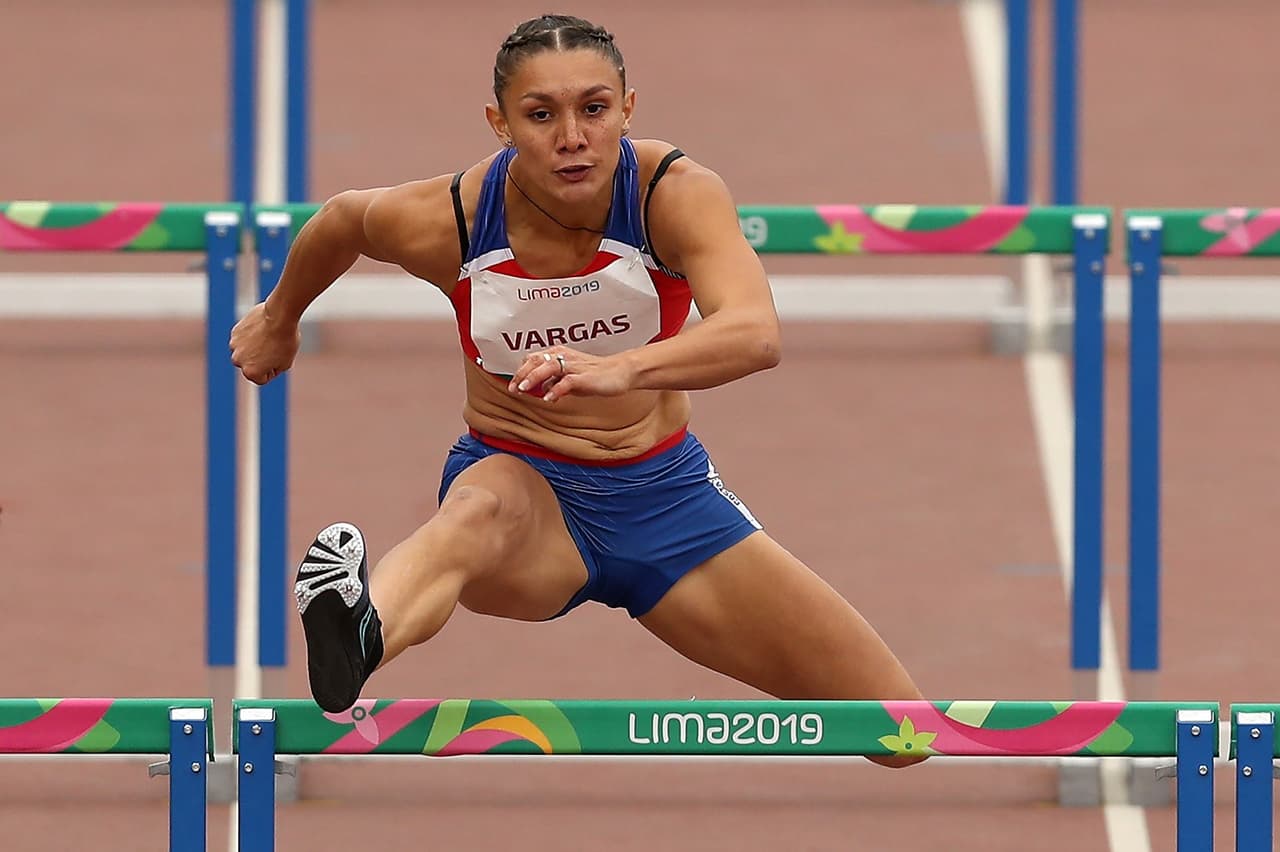 Andrea Vargas, la primera campeona de Costa Rica en el atletismo de unos Juegos Panamericanos.