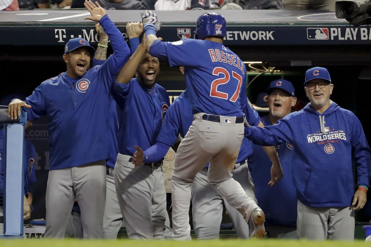 Los Cubs buscan ser el sexto equipo que gana una Serie Mundial tras ir abajo 3-1