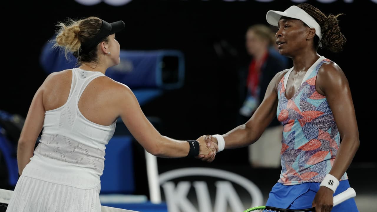 Venus Williams queda fuera del Australian Open y es la primera sorpresa del torneo