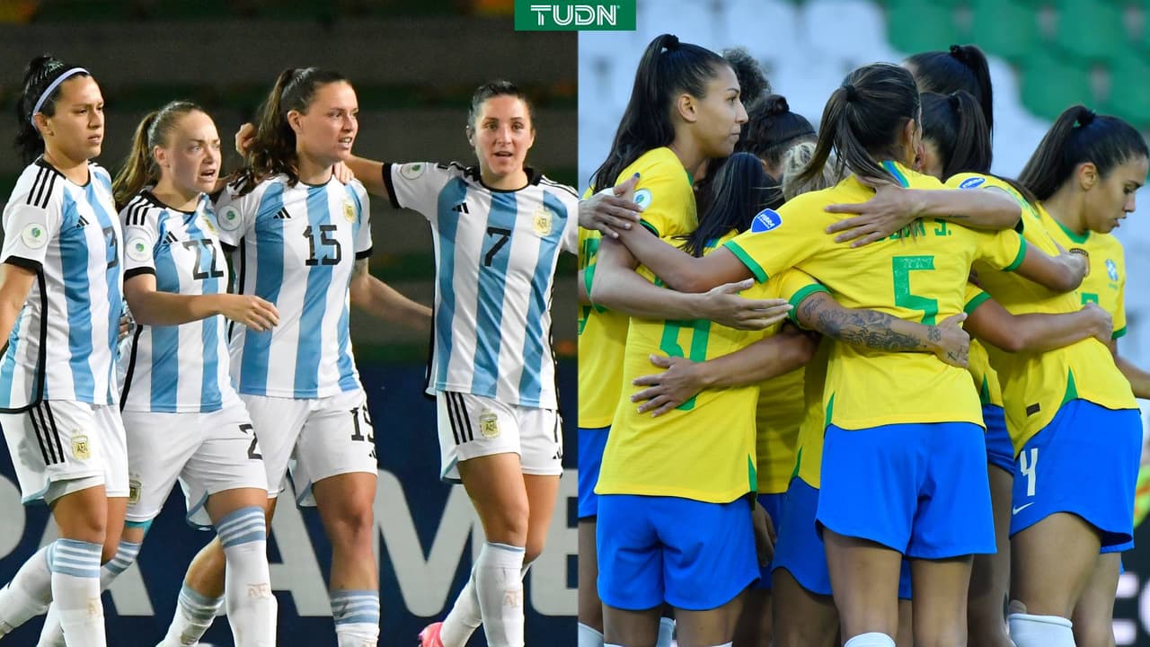 Brasil y Argentina se lucen con goleadas en Copa América Femenina