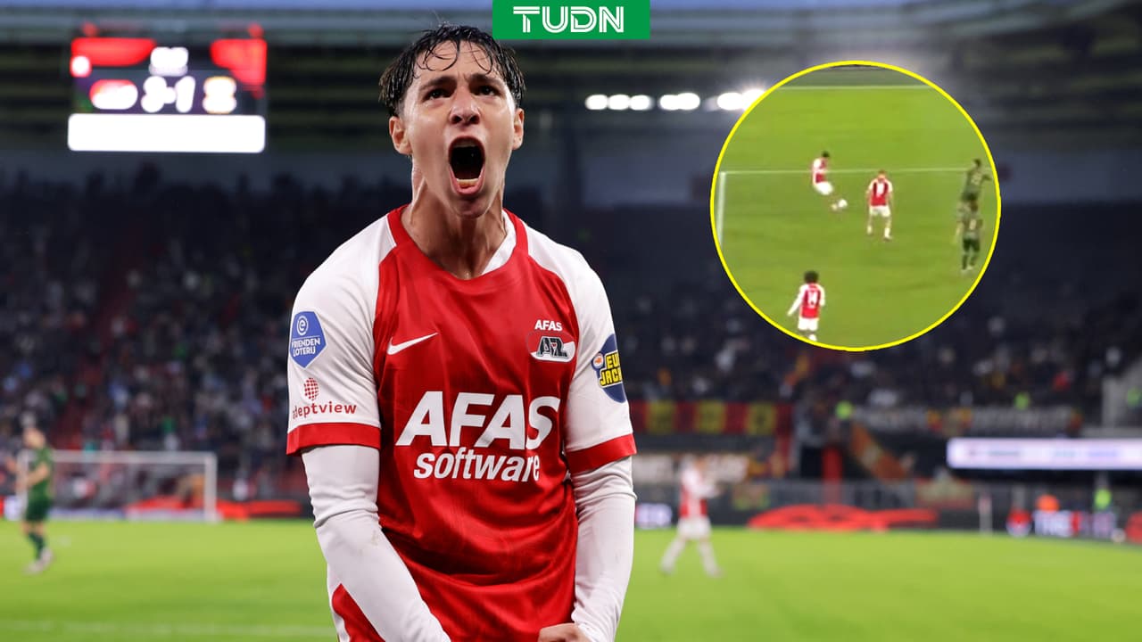 Mateo Chávez marca y asiste en triunfo del AZ Alkmaar