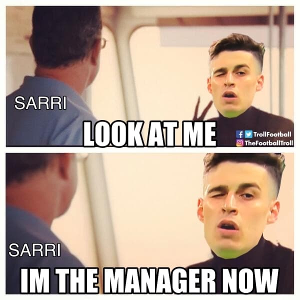 Mírame, soy el técnico ahora.