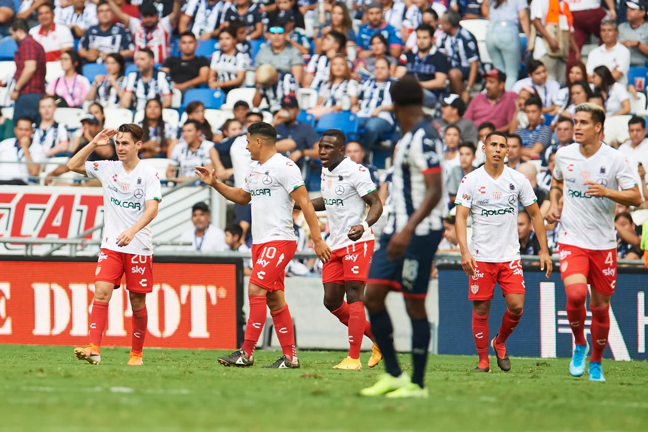 Necaxa derrota después de 19 años a Monterrey como visitante.