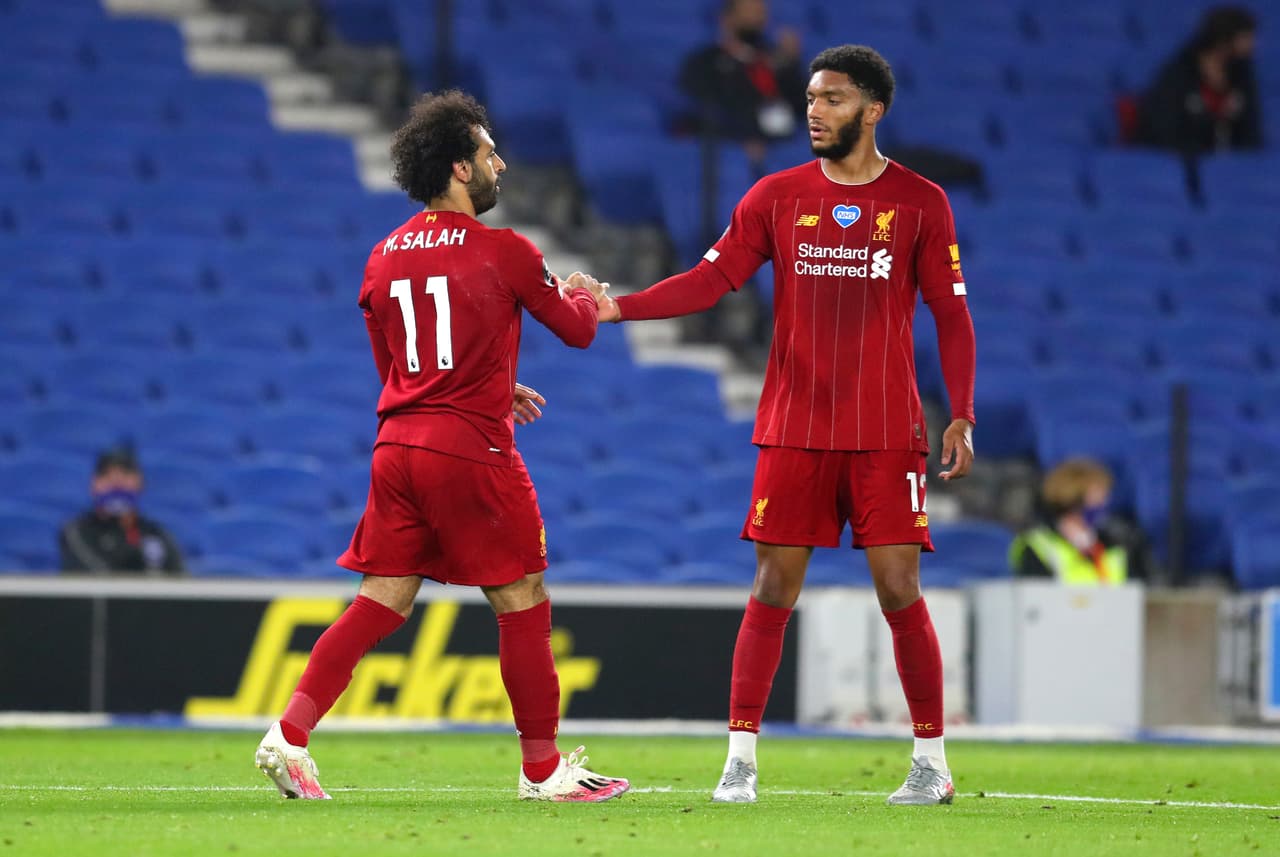 Con dobete de Mohamed Salah y gol de jordan henderson, el Liverpoool se impone 1-3 en su visita al Brighton & Hove Albion.