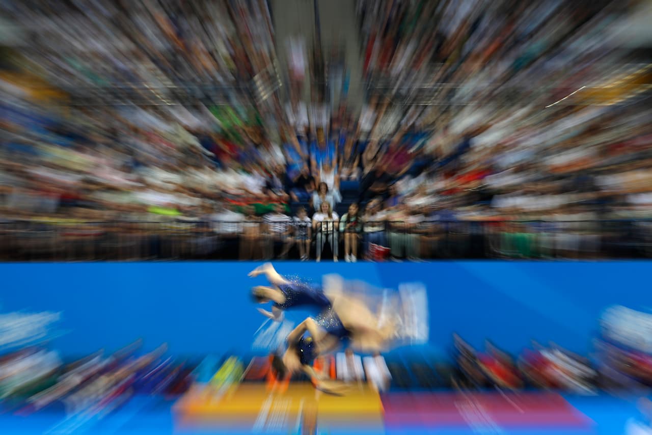 La competencia de gimnasia artística en los Juegos Europeos, parte del ciclo olímpico a Tokio 2020, es una exhibición de elegancia, fuerza y flexibilidad espectacular en Bielorrusia.