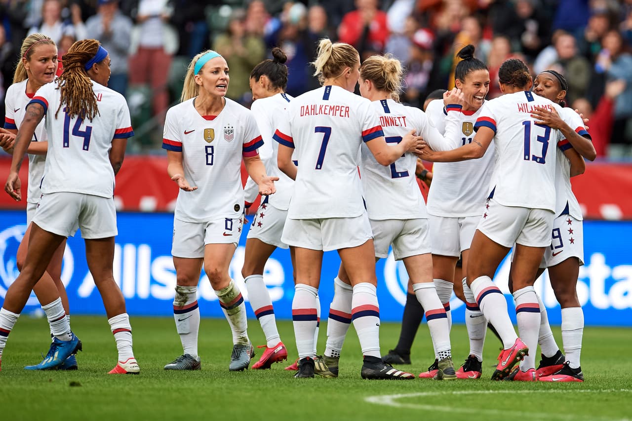 Estados Unidos golea a Canadá 3-0 con goles de Williams, Horan y Rapinoe y se queda con el Preolímpico de Concacaf.