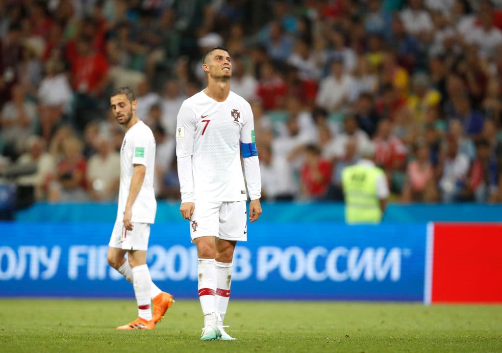 Poc a poco, la confianza de Cristiano y la de Portugal se veían golpeadas porque no encontraban el camino para la igualdad.
