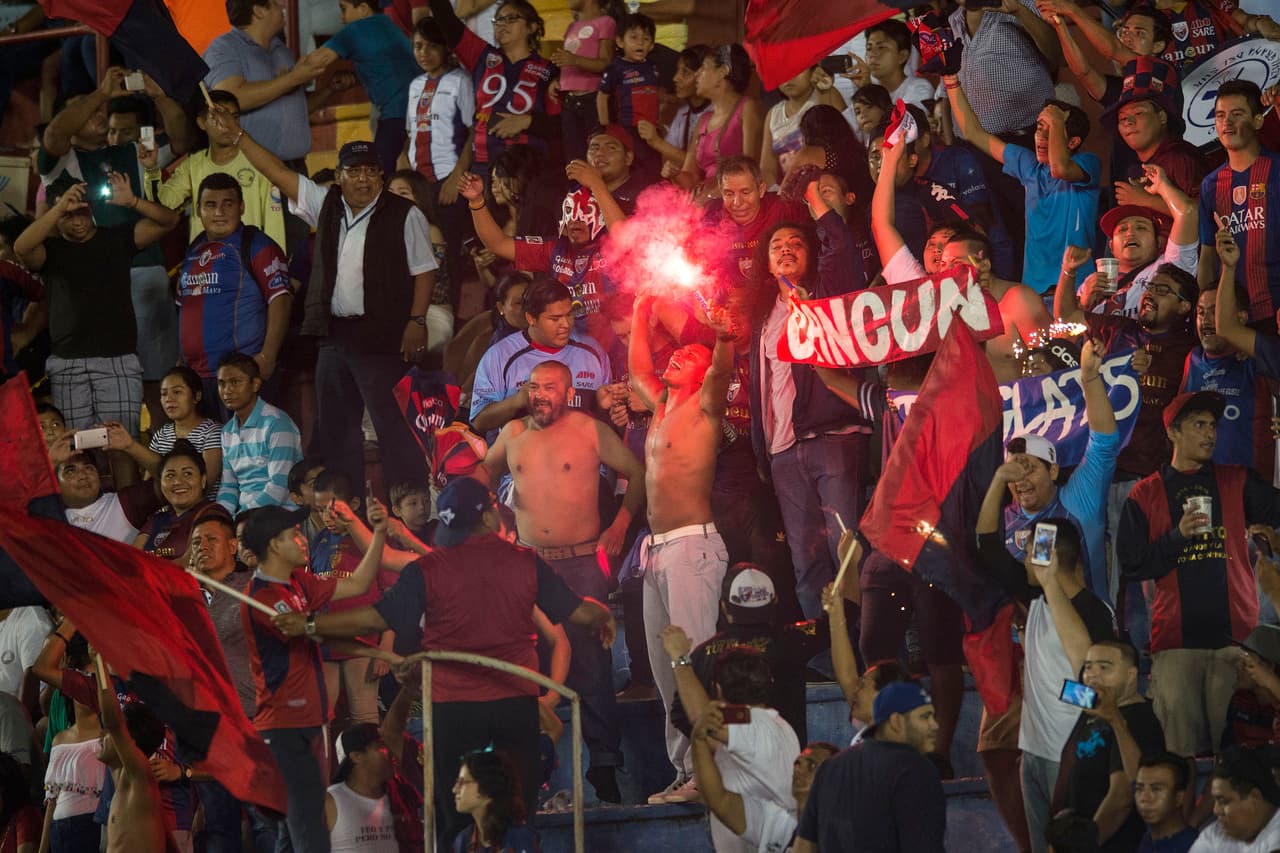 En Cancún, el Atlante encontró cierta regularidad en sus tribunas, las del Andrés Quintana Roo.