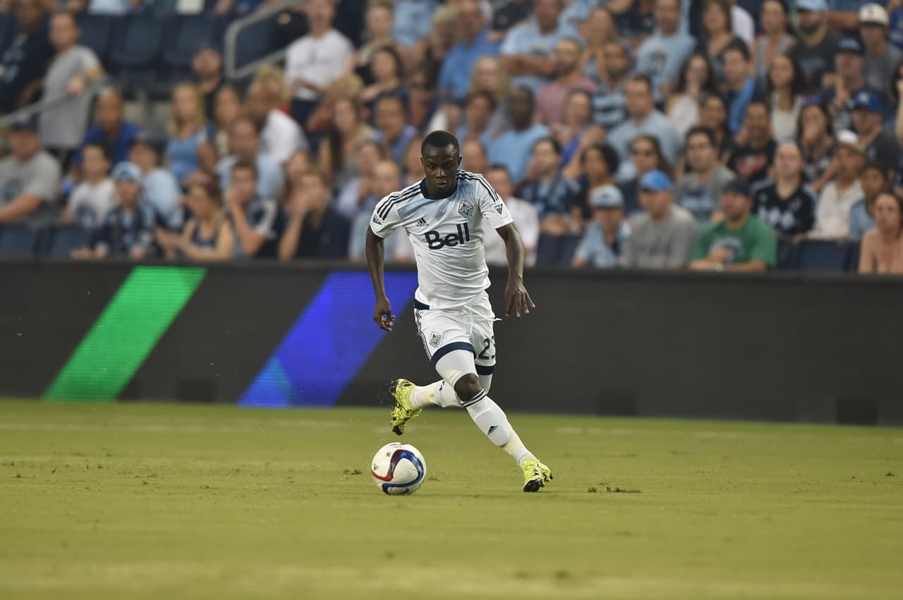KEKUTA MANNEH (MED) | A pesar que su equipo perdió sobre el final 4-3 ante Sporting KC, el gambiano anotó los dos primeros goles de Vancouver Whitecaps.