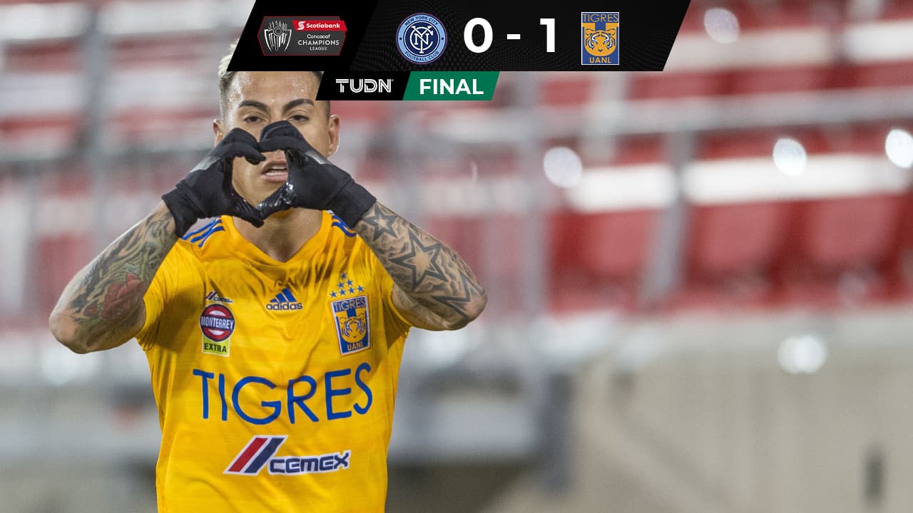 Agónico gol de Edu Vargas da victoria a Tigres sobre NYCFC