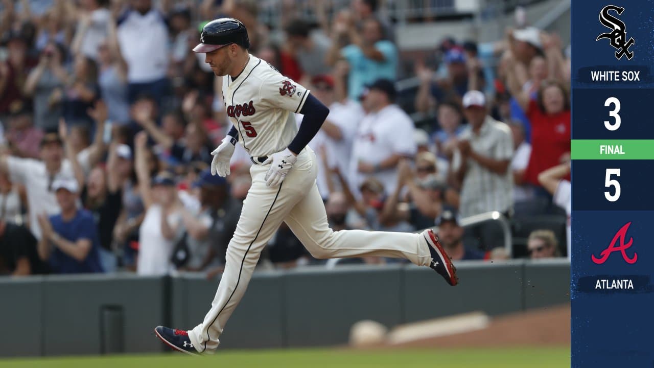 Freddie Freeman pega dos jonrones y Atlanta gana cuarto juego seguido