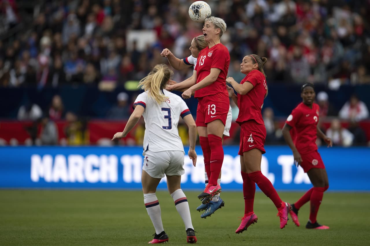 Estados Unidos golea a Canadá 3-0 con goles de Williams, Horan y Rapinoe y se queda con el Preolímpico de Concacaf.