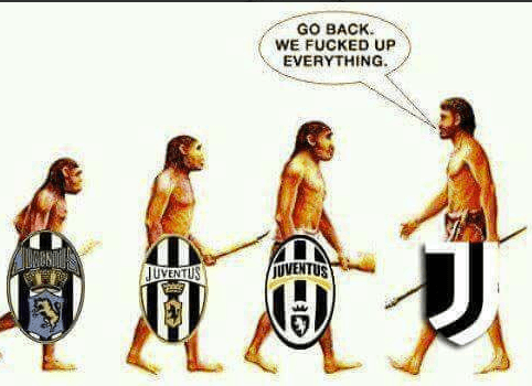 La evolución del logo.