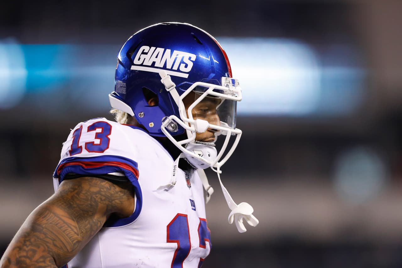Giants desconoce tiempo preciso que estará fuera Odell Beckham
