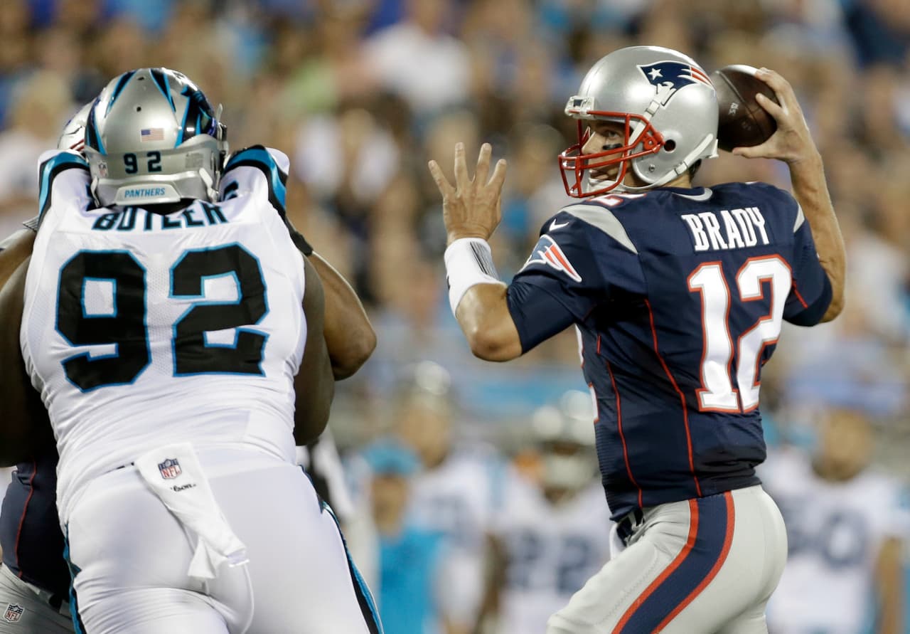 Patriots 19-17 Panthers: Tom Brady debutó en la pretemporada con un pase de touchdown