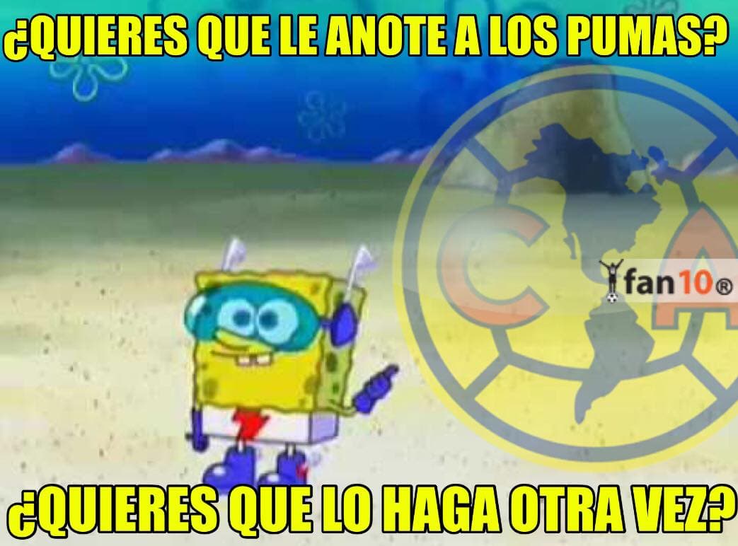 Pumas perdió el clásico ante América y y fueron la burla en las redes sociales, pero las águilas no se salvaron.