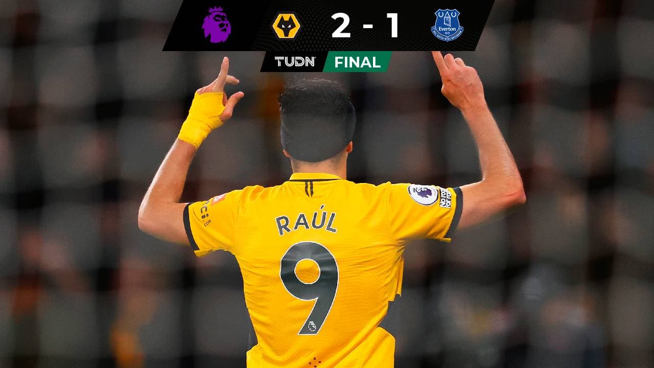 Con un golazo Jiménez le da triunfo a los Wolves ante Everton