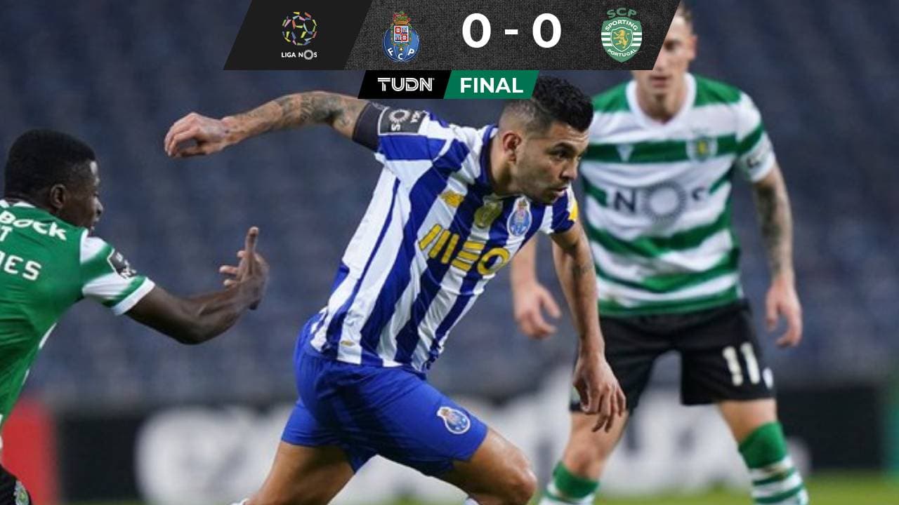 A pesar del esfuerzo de 'Tecatito', el Porto empata ante el líder