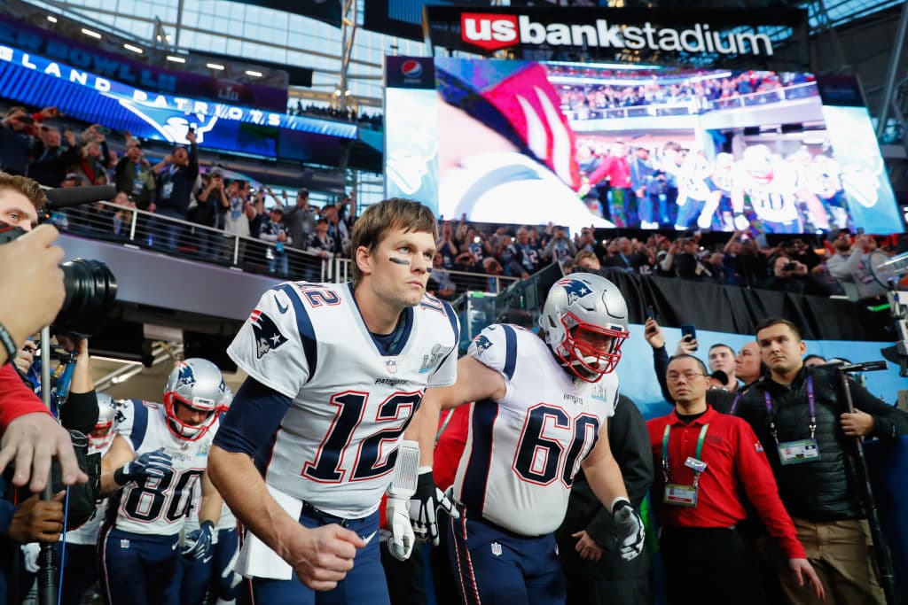 Los Philadelphia Eagles esperan en la cancha del U.S. Bank Stadium para enfrentar a los Pats por el Super Bowl LII.