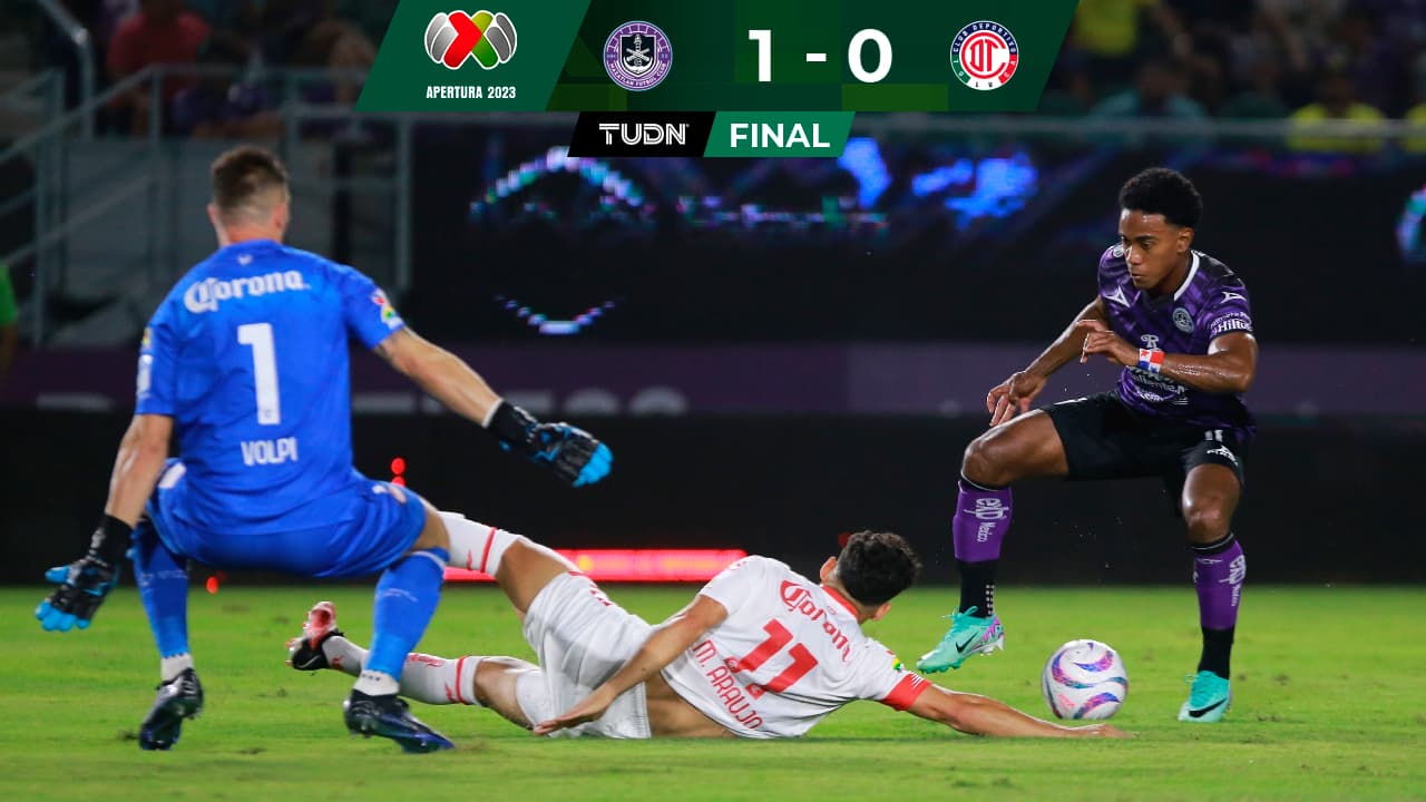 Mazatlán derrota a Toluca por la mínima y se aferra al Play-In