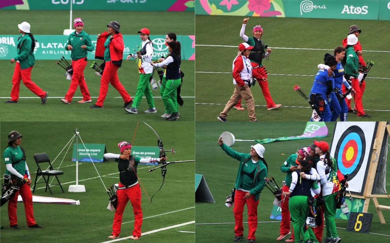 México se mete a la Final del tiro con arco por equipos femenino