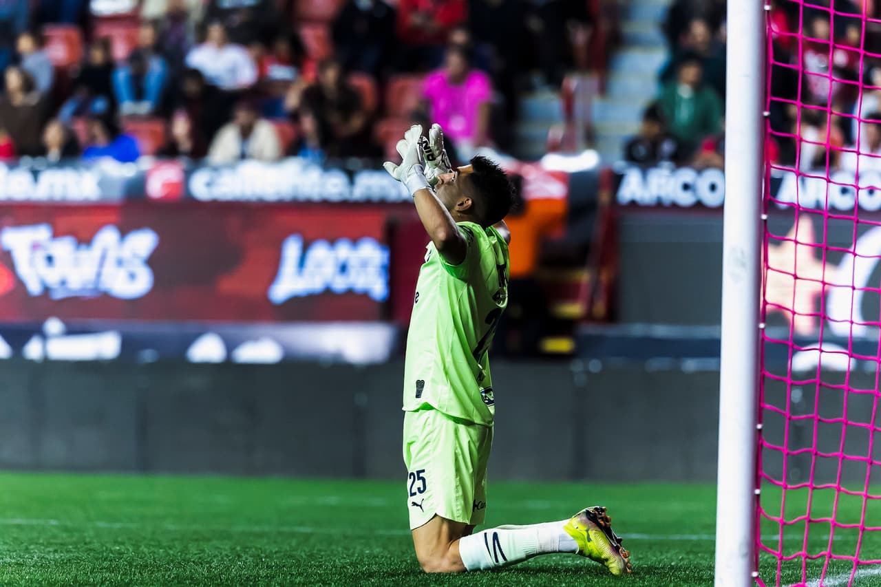 El arquero, que llegó como refuerzo para este Apertura 2025, está valuado en 2.5 millones de euros.