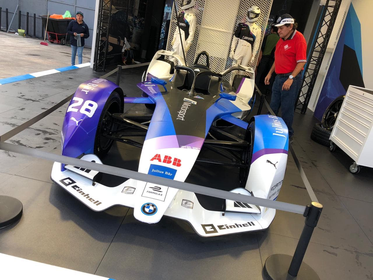 La gente empieza a llegar para ser parte del México E Prix.