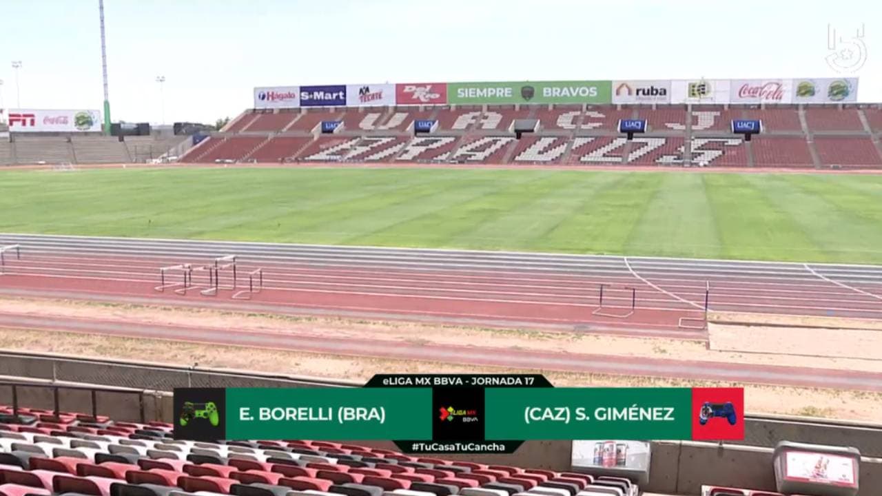 Eder Borelli y los Bravos de Juárez apalearon al Cruz Azul 4-1 en la última jornada de la primera edición de la eLiga MX.