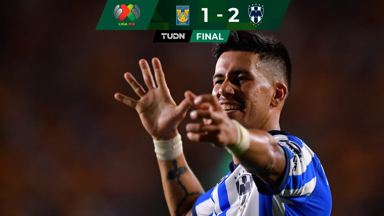 Se rayan... Monterrey vence a Tigres en el 'Volcán' y mira a Semis