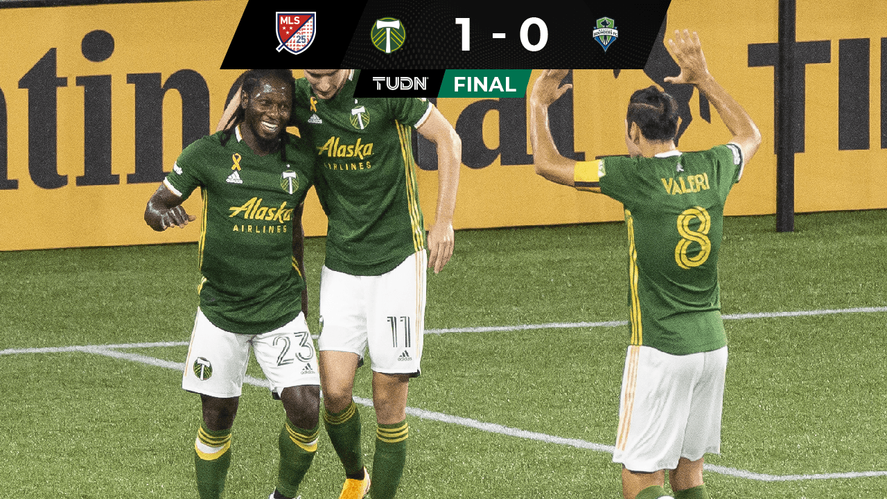 Portland Timbers aguantó y se quedó con el triunfo ante Seattle Sounders