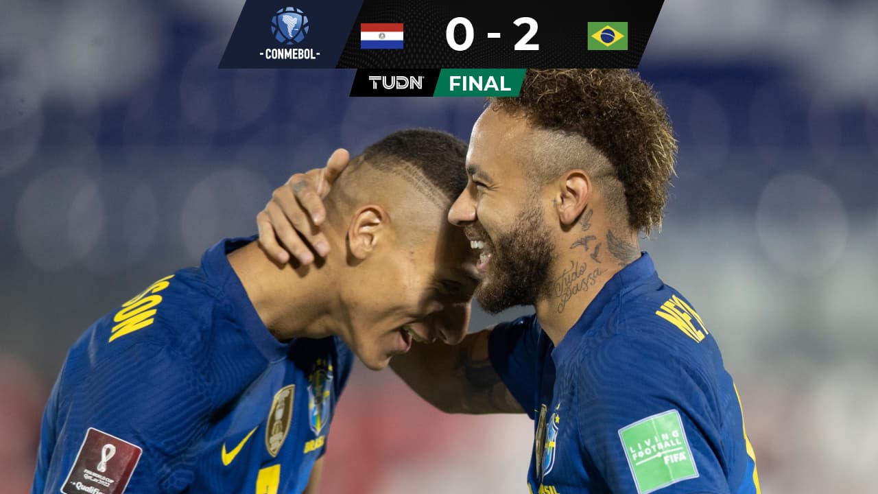 Neymar y Paquetá le dan el triunfo a Brasil sobre Paraguay