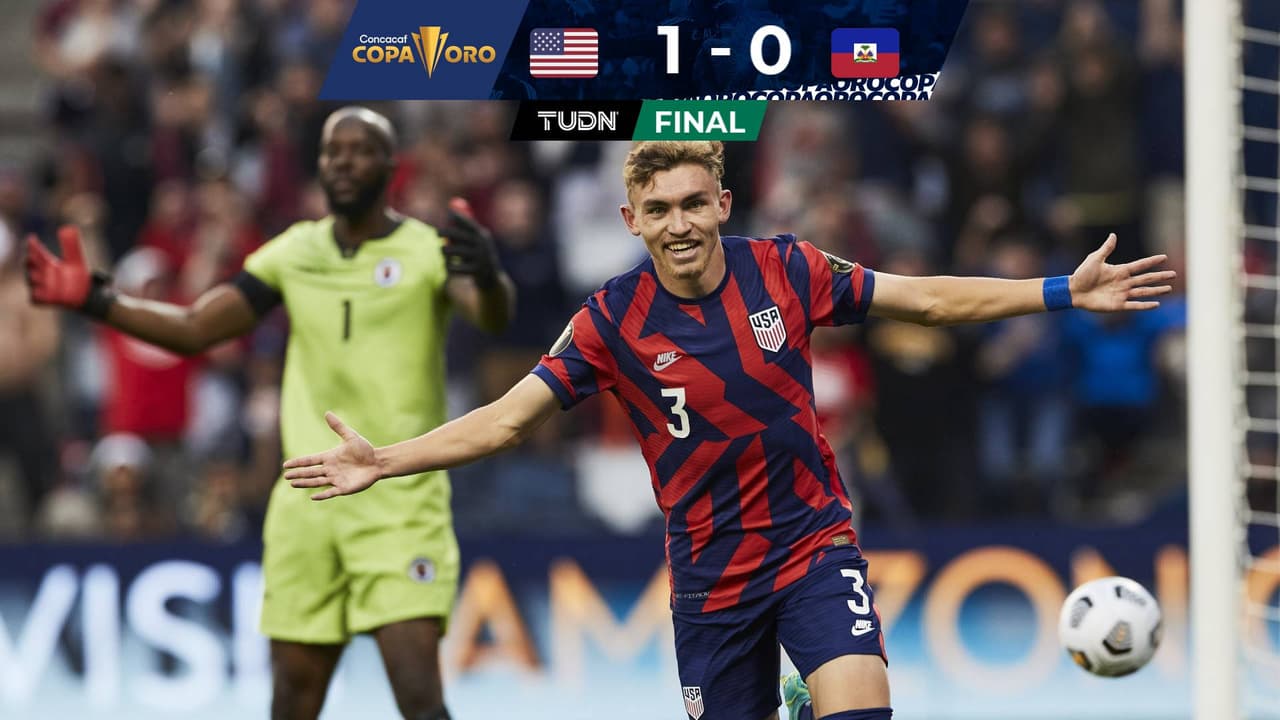 Estados Unidos derrota a Haití con 10 futbolistas titulares de la MLS