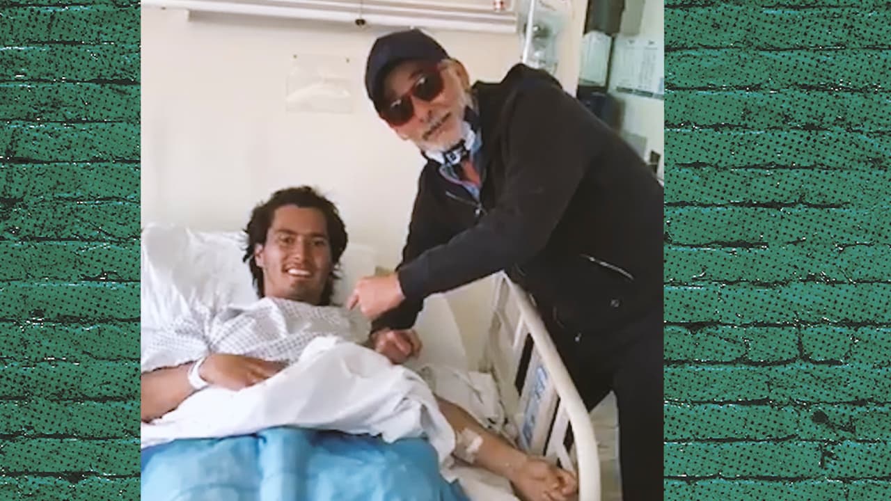 Burrito es operado con éxito y recibe visita de Jesús Martínez