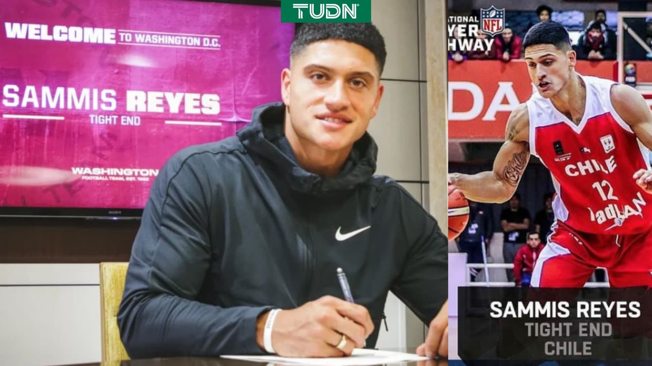 ¡Primer chileno en la NFL! Sammis Reyes firma con Washington
