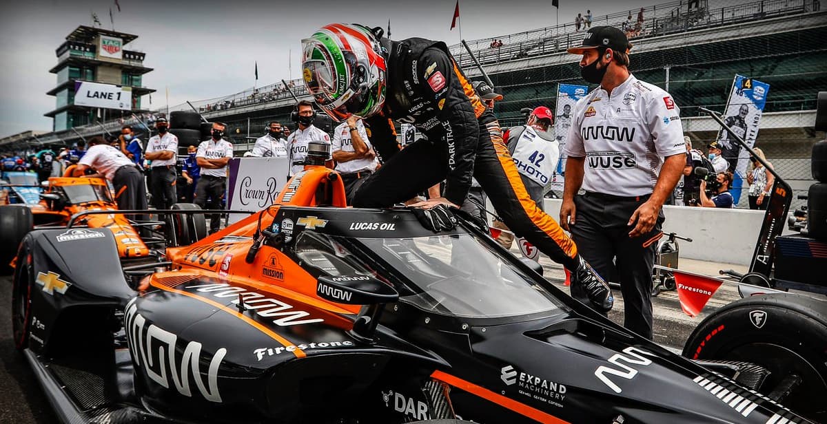 Patricio O’Ward acarició podio en las 500 Millas de Indianápolis