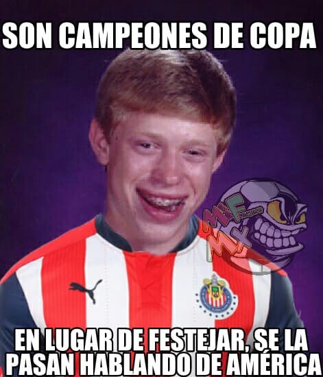 El Guadalajara volvió a levantar el título de la Copa MX al vencer en penales a Morelia y las burlas se centraron contra su odiado rival, el América.