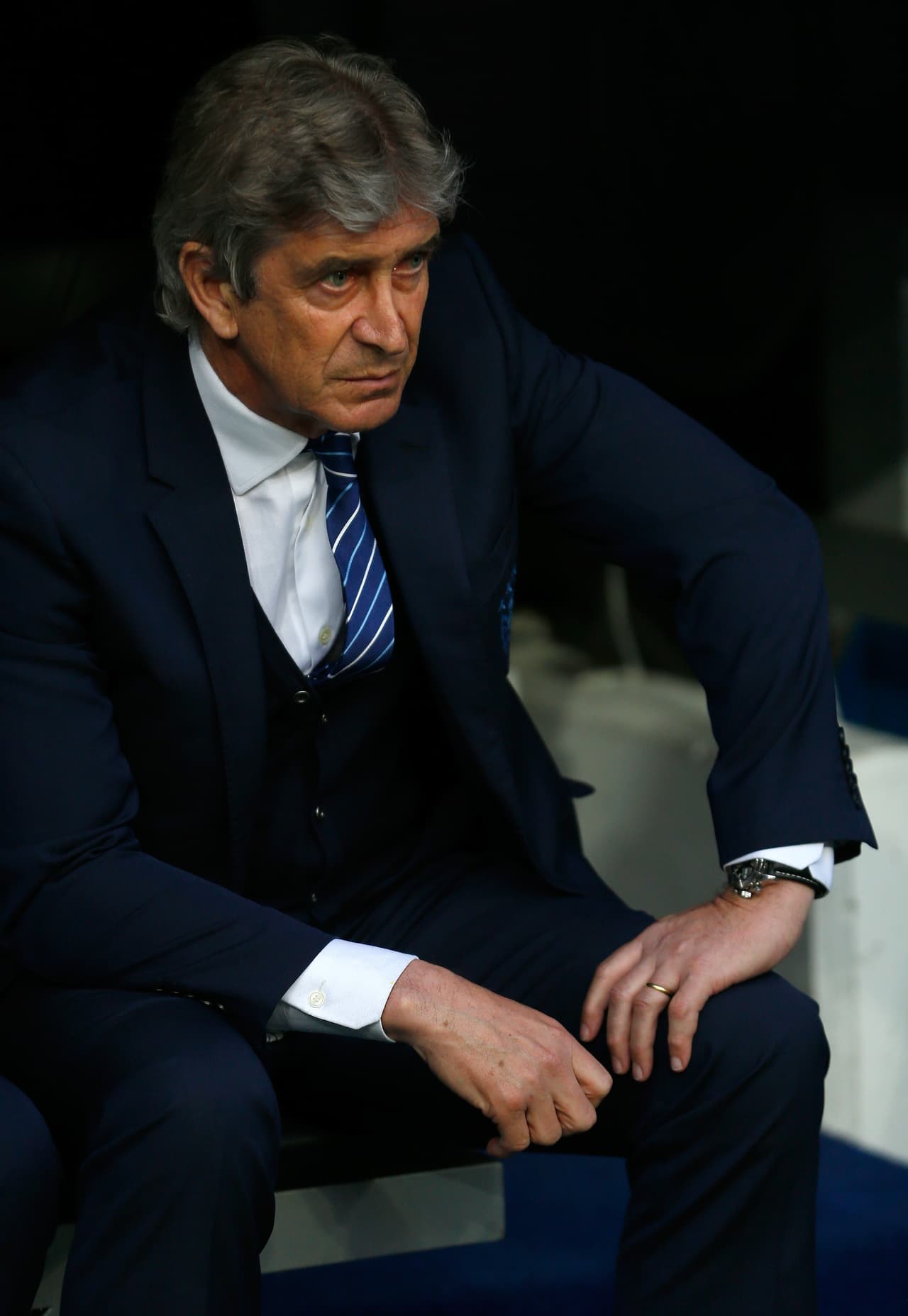<b>7. Manuel Pellegrini </b>(Manchester City) - 61.4% de victorias en 114 partidos.