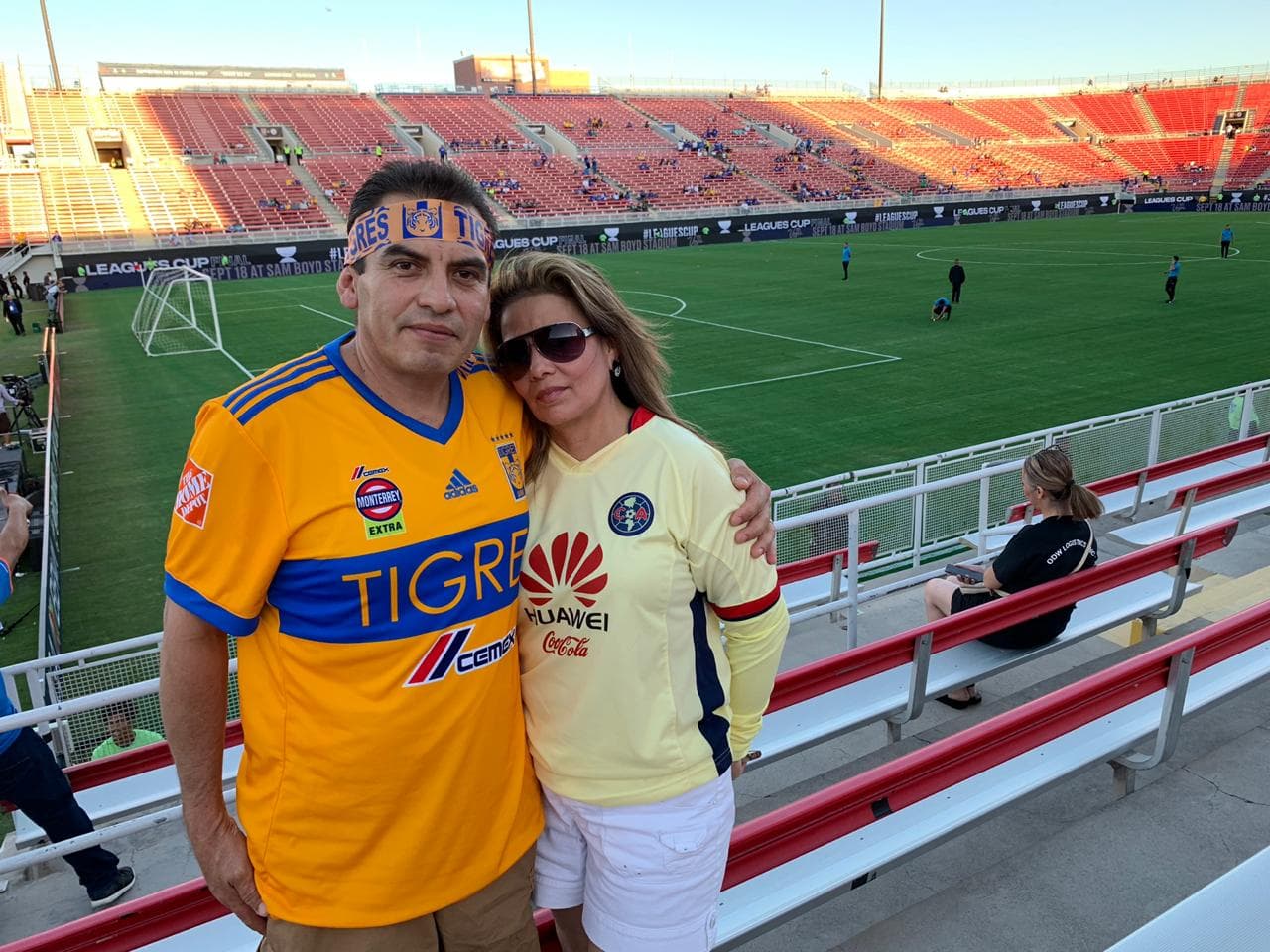 La afición mexicana vive la final de la Leagues Cup entre, Cruz Azul y Tigres, en Las Vegas, Nevada.