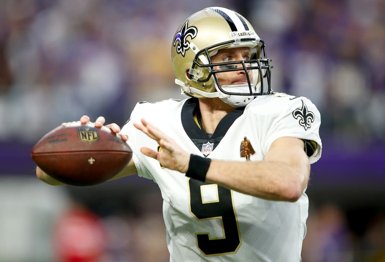 05 Drew Brees - New Orleans Saints: U$25,000,000