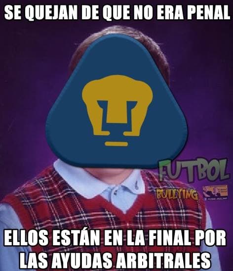 Tigres goleó y humilló a Pumas en la final de ida del Apertura 2015 y las burlas hacia el equipo de la UNAM no podían faltar.