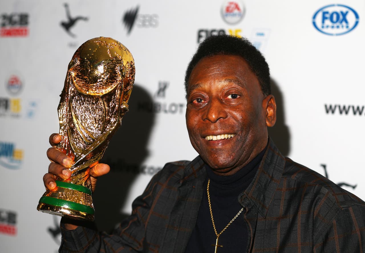 <b>Pelé</b>, la leyenda del futbol, es el miembro más destacado de su dinastía con infinidad de récords y tres Copas del Mundo en su palmarés.